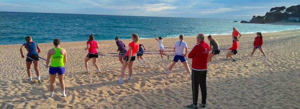 håndball Treningsleir i Barcelona Spania